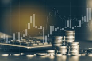 Stack,Of,Money,Coin,With,Trading,Graph,,Financial,Investment,Concept Stack,Of,Money,Coin,With,Trading,Graph,,Financial,Investment,Concept